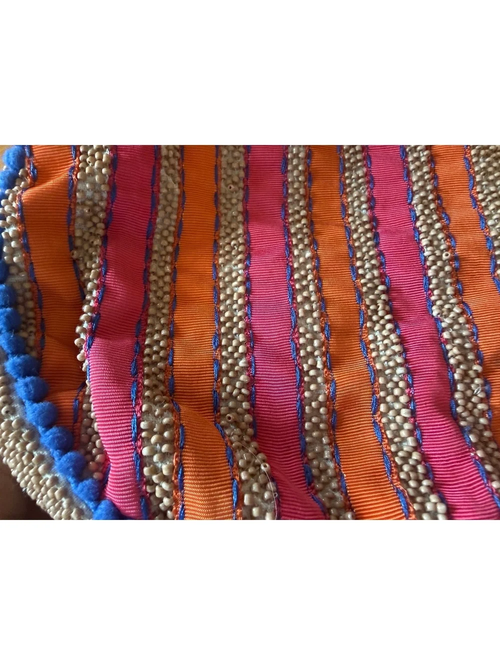 Jasper & Jeera Colorful Embroidered Clutch Purse with Tassels